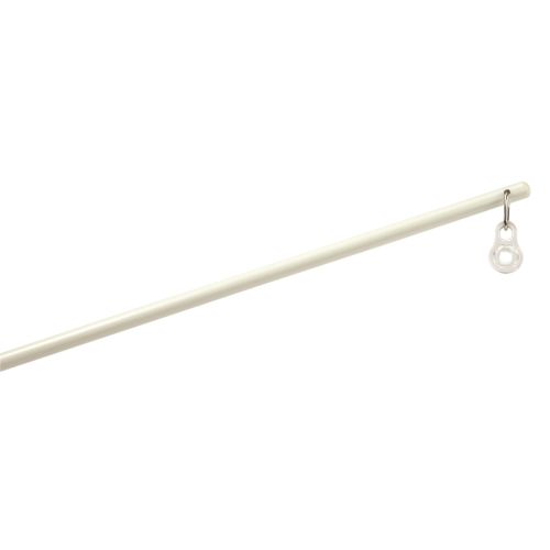 Drapery Baton w/ Adaptor, 48 Inch, White